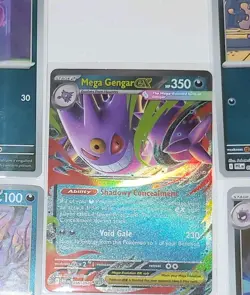 Pokemon TCG Gengar Bundle: Mega Gengar EX + Reverse Holo Gastly/Haunter - Image 4