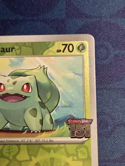 Pokemon Bulbasaur 001/165 Miscellaneous Promo Reverse Holo Exclusive - Image 5