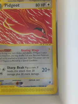 Pokemon TCG Pidgeot 59/165 Non Holo Rare 2002 Expedition NM/ MINT - Image 5