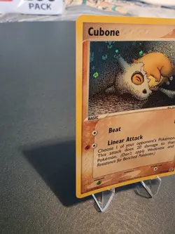 2004 Pokemon EX Fire Red & Leaf Green Cubone Reverse Holo 60/112 - Image 2