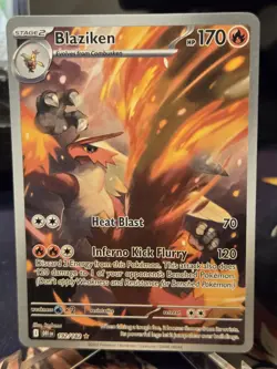 Pokemon - Blaziken 192/182 Sv10: Destined Rivals Illustration Rare - NM - Image 1
