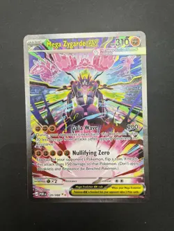 Pokemon TCG Mega Zygarde Ex POR 120/088 SIR Pack Fresh Near Mint UK - Image 3