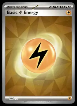 Basic Lightning Energy 012 Scarlet & Violet Energies Pokemon Holo Lightly Played - Image 1