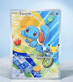 Pokemon Squirtle 039 Promo First Partner Illustration Collection: Series 1! 🔥 - Image 1