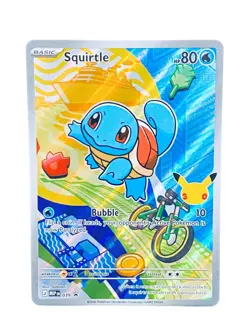 Pokemon Squirtle 039 Promo First Partner Illustration Collection: Series 1! 🔥 - Image 2