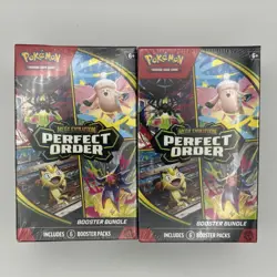 Pokemon TCG Mega Evolution Perfect Order Booster Bundle 2 Box 2026 Clefairy Zyg… - Image 1