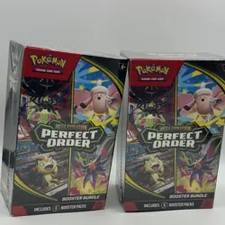 Pokemon TCG Mega Evolution Perfect Order Booster Bundle 2 Box 2026 Clefairy Zyg… - Image 4
