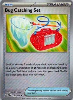 Bug Catching Set (Poke Ball Pattern) 102/131 SV: Prismatic Evolutions Pokemon NM - Image 1
