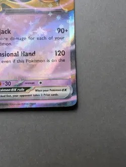 Alakazam ex 065/165 Pokemon TCG 151 Holo Double Rare English - Image 3