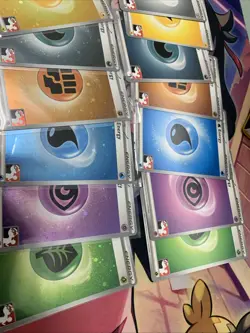 Pokemon 151 Energy Bundle Prize Pack Energy Cosmos Holo Play Stamp - Image 4