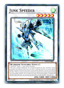 Junk Speeder - OP13-EN007 - Super Rare - Yugioh - Image 1