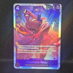 X2 Vinsmoke Reiju OP12-063 SR ONE PIECE Tcg Card Game NM PURPLE - Image 1