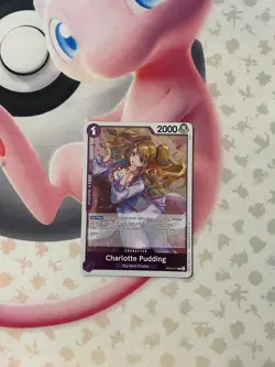 Charlotte Pudding OP12-071 Rare Foil One Piece TCG LOTM English NM - Image 1