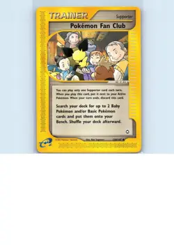 Pokemon tcg Aquapolis Pokemon Fan Club Lightly played - Image 1