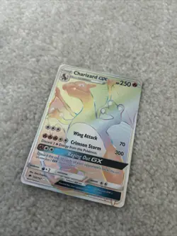 Pokemon TCG Charizard GX Burning Shadows 150/147 Holo Secret Rare LP - Image 1
