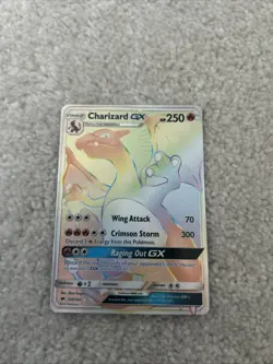 Pokemon TCG Charizard GX Burning Shadows 150/147 Holo Secret Rare LP - Image 2