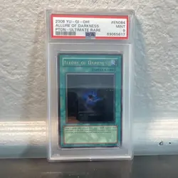 Yu-Gi-Oh! Allure of Darkness Ultimate Rare PTDN-EN084 PSA 9 2008 English - Image 1