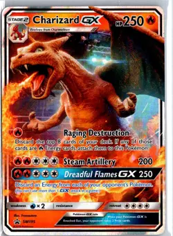 Charizard GX Holo Promo SM Promos SM195 NM - Image 1