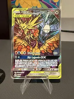 Moltres & Zapdos & Articuno GX SM210 Holo Card Mint Condition - Image 1