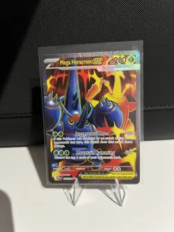 Pokemon TCG - 108/094 - Mega Heracross ex - Phantasmal Flames Ultra Rare NM - Image 1