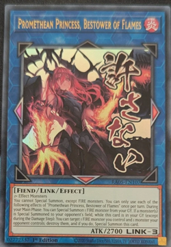 RA05-EN107 Promethean Princess, Bestower of Flames Variant Art Ultra Rare YuGiOh - Image 1