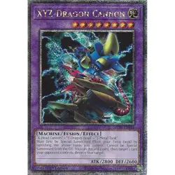 MP24-EN011 XYZ-Dragon Cannon : Quarter Century Secret Rare : 1st Edition YuGiOh - Image 1