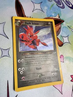 Pokemon TCG Neo Destiny Dark Scizor 9/105 Holo Rare Vintage - Image 2
