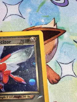 Pokemon TCG Neo Destiny Dark Scizor 9/105 Holo Rare Vintage - Image 5