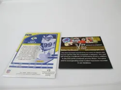 2021 Panini Aaron Donald Los Angeles Rams "Star" Autographed Football Card - Image 2