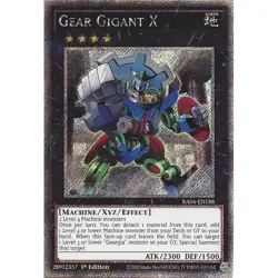 Gear Gigant X - Platinum Secret Rare 1st Edition RA04-EN188 - NM - YuGiOh - Image 1