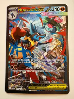 Mega Lucario ex Special Illustration Rare ME01: Mega Evolution 179/132 - Image 1
