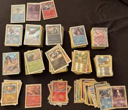 Pokemon TCG Old Mixed Cards Piles - Image 1