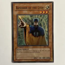 Yugioh Banisher Of The Light MRL-078 Magic Ruler 1st Edition Super Rare MP Card! - Image 1