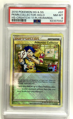 Collector - 97/123 - PSA 8 - Pokemon Heart Gold Soul Silver Card League Promo - Image 1