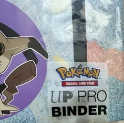 Pokemon Ultra Pro 18 Pocket Portfolio Pikachu and Mimikyu Holds 360 Cards SEALED - Image 2