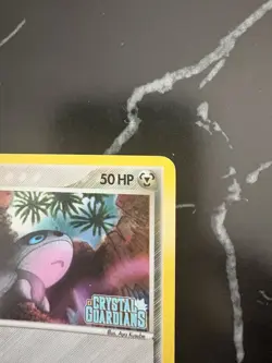 Pokemon Aron 44/100 2006 Crystal Guardians LP Stamped Reverse Holo Card - Image 3