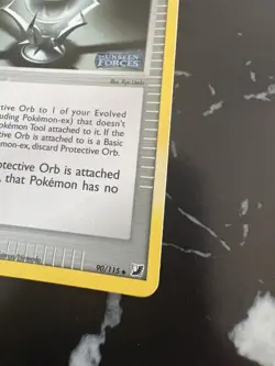 Pokemon Card Ex Hidden Forces No. 90/115 Protective Orb English - Image 2