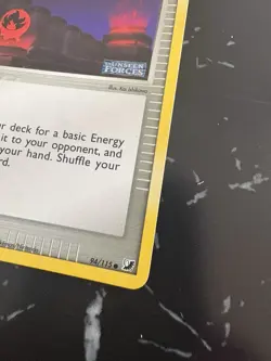 Pokemon Reverse Foil Card : Energy Search 94/115 (Ex Unseen Forces) - Image 2