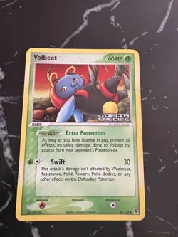 Volbeat 56/113 Reverse Holo |ex Delta species Pokemon Card - Image 1