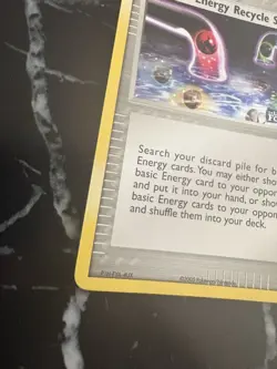 Energy Recycle System 81/115 - Reverse Holo - EX Unseen Forces Pokemon Card LP - Image 5