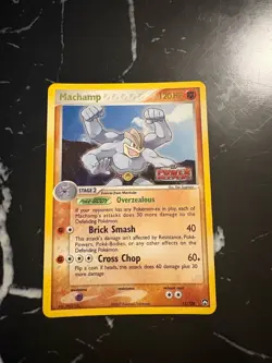 Pokemon TCG Machamp EX Power Keepers Stamped Reverse Holo Card 11/108 - Image 1