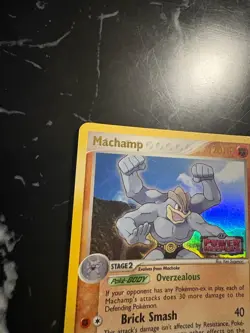 Pokemon TCG Machamp EX Power Keepers Stamped Reverse Holo Card 11/108 - Image 4