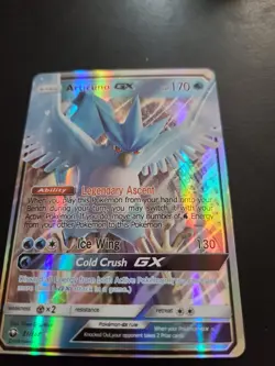 Pokemon TCG Articuno GX Celestial Storm 31/168 holo Trading Card - Image 1