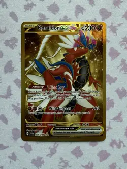 Pokemon TCG Koraidon EX Scarlet & Violet Base Set Holo Card 254/198 Nm - Image 1