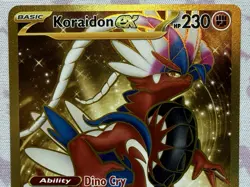 Pokemon TCG Koraidon EX Scarlet & Violet Base Set Holo Card 254/198 Nm - Image 2
