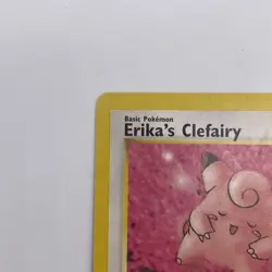 Pokemon Gym Challenge 40/132 Erikas Clefairy Card LP - Image 2