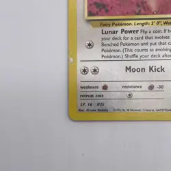 Pokemon Gym Challenge 40/132 Erikas Clefairy Card LP - Image 4