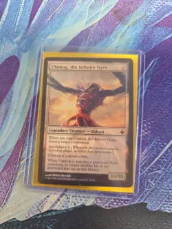 MTG Ulamog, the Infinite Gyre-LP-Rise of the Eldrazi Magic Card #012 - Image 2