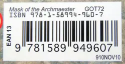 A GAME OF THRONES MASK OF THE ARCHMAESTER CHAPTER PACK NEW SEALED - Image 4