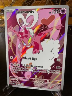 Pokemon TCG Cards Enamorus 180/167 Twilight Masquerade Illustration Rare NM-M - Image 1